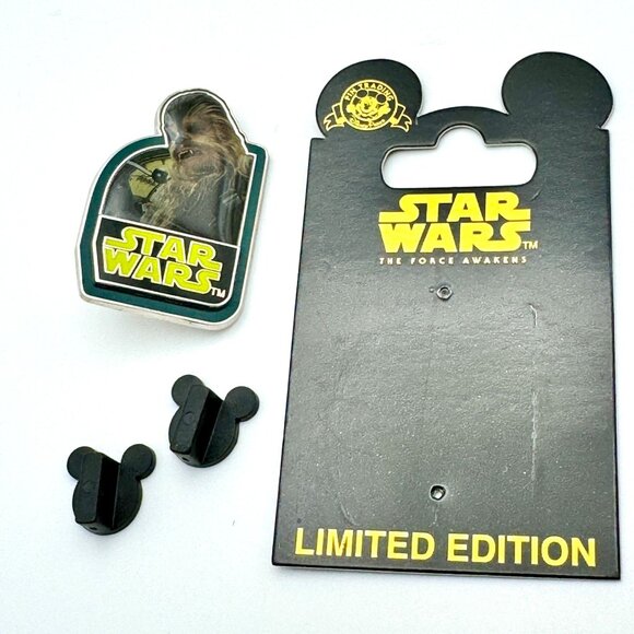 Disney Pin Star Wars The Force Awakens Chewbacca Countdown #3 111109 - Picture 3 of 5